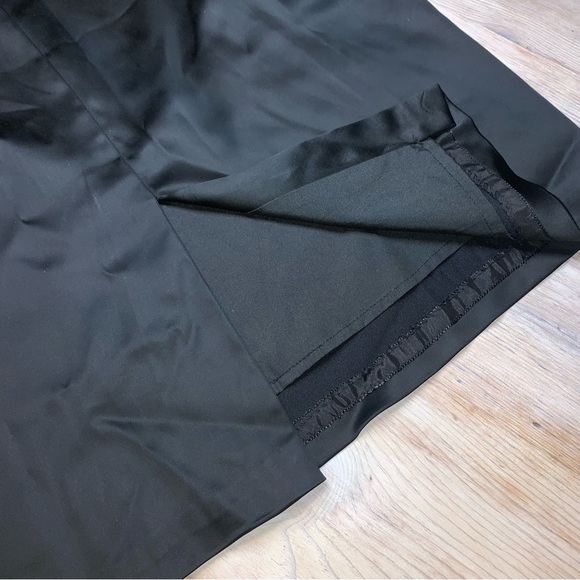 WHBM Ruffle Neckline Little Black Dress - Picture 11 of 16